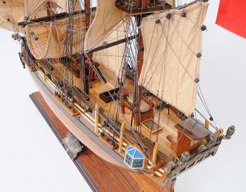 HMS Bounty Handcrafted Wooden Ship Model 37" - Medieval Replicas