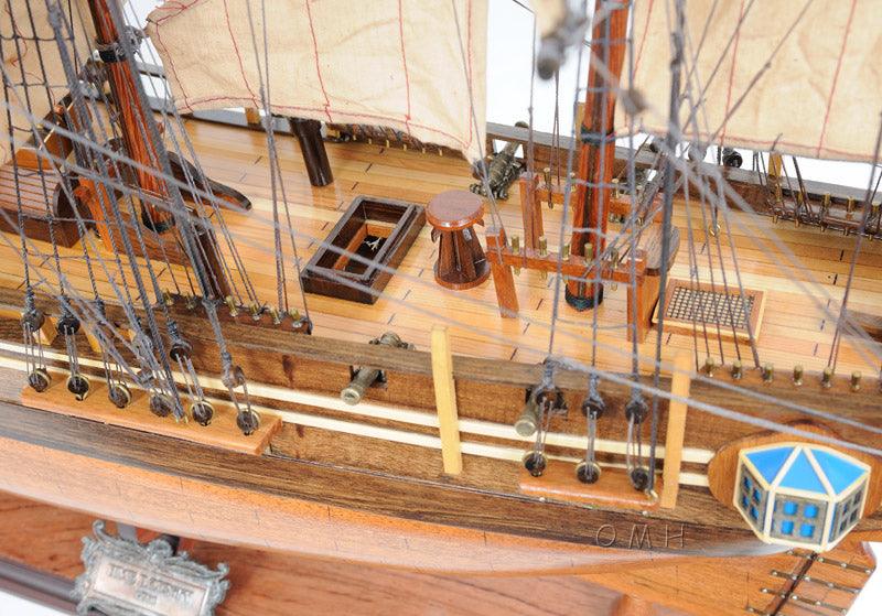 HMS Bounty Handcrafted Wooden Ship Model 37" - Medieval Replicas