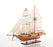 BOAT HARVEY HANDMADE WOODEN  SAIL BOAT MODEL 35" SAIL - Medieval Replicas