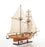 BOAT HARVEY HANDMADE WOODEN  SAIL BOAT MODEL 35" SAIL - Medieval Replicas