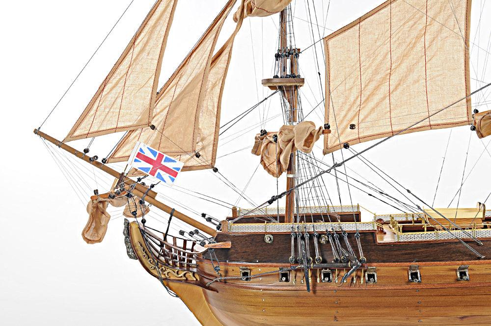 Handcrafted HMS Surprise Large  Model Ship With Table Top Wooded Ship Models - Medieval Replicas