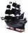 Handcrafted Black Pearl Pirate Ship Midsize With Display Case Front Open - Medieval Replicas