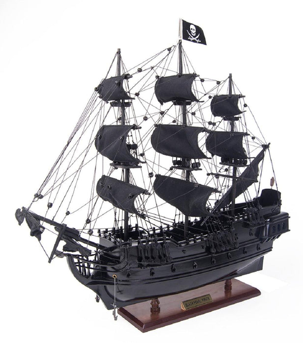 Handcrafted Black Pearl Pirate Ship Small wooden model ship - Medieval Replicas