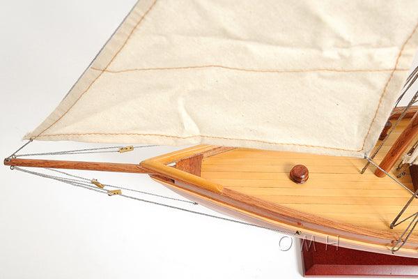 America Yacht Handcrafted Wooden Model 33" Long - Medieval Replicas