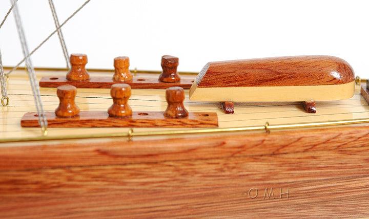 Endeavour Small handcrafted wooden model  boat - Medieval Replicas