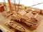 Bluenose II Painted handcrafted wooden model boat - Medieval Replicas