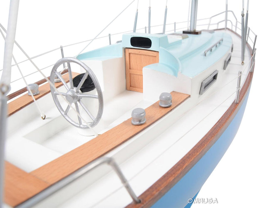 Bristol Yacht Handcrated Wooden Model 29.3" Long - Medieval Replicas