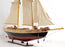 Handcrafted Bluenose II painted Medium Ship Model - Medieval Replicas