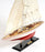 ENDEAVOUR Yacht Painted Wooden Model 24" - Medieval Replicas