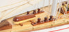 ENDEAVOUR Yacht Painted Wooden Model 24" - Medieval Replicas