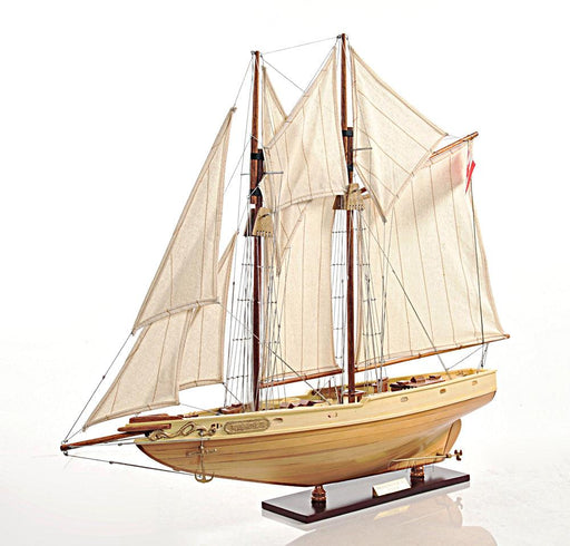 Bluenose II Fully Assembled Handcrated Wooden Boat Model 29" Long - Medieval Replicas