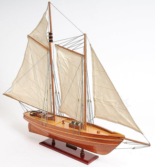 America Cup Racing Yacht Fully Assembled Model - Medieval Replicas