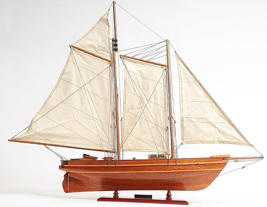 America Cup Racing Yacht Fully Assembled Model - Medieval Replicas