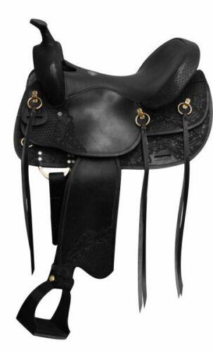 16'',17'' Double T  Trail Style Saddle - Medieval Replicas