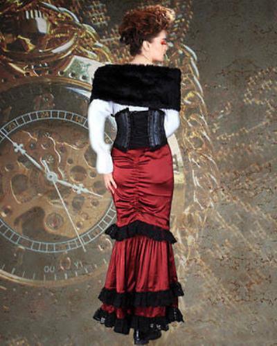 Steampunk Trousers & Skirts ::  Victorian Skirt Woman's Costume - Medieval Replicas