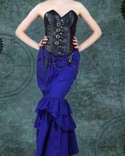 Steampunk Trousers & Skirts Vanessa Fitted Skirt Woman's - Medieval Replicas