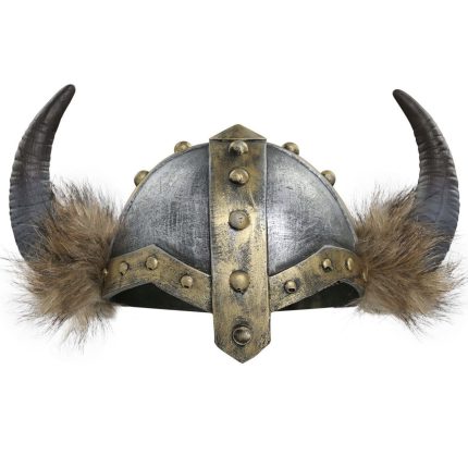 Horned Viking Costume Helmet
