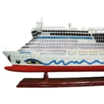 C091 MS AIDA BELLA Painted Medium Cruiseship Model