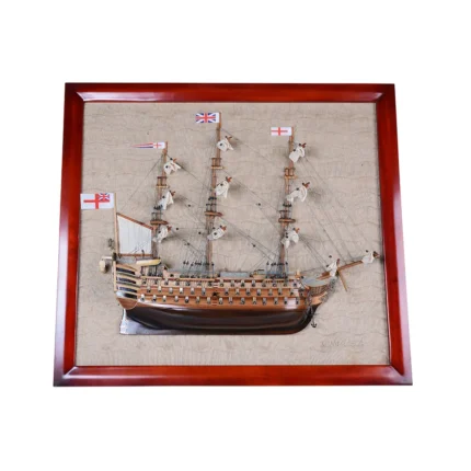 HMS Victory Half - Ship 33 Inches L