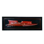 Ferrari Hydroplane Half-Hull 39 Inches L