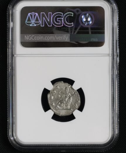 Julia Maesa Silver Denarius NGC Certified Slab(CH-XF)