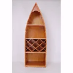 Canoe wine shelf New 5ft Tall