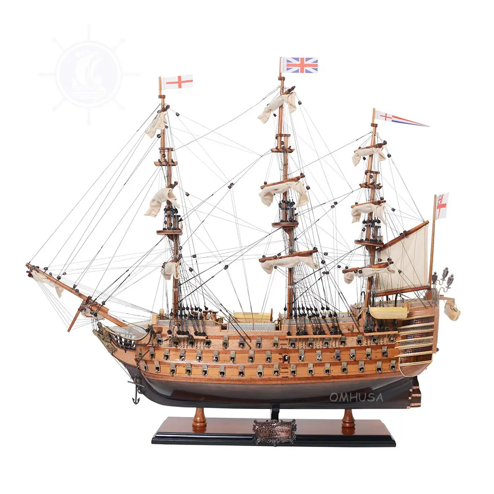 T033-HMS-VICTORY-MEDIUM-ADMIRAL-LINE-FULLY-ASSEMBLE-L01.webp HMS Victory Medium Admiral Line Fully Assemble