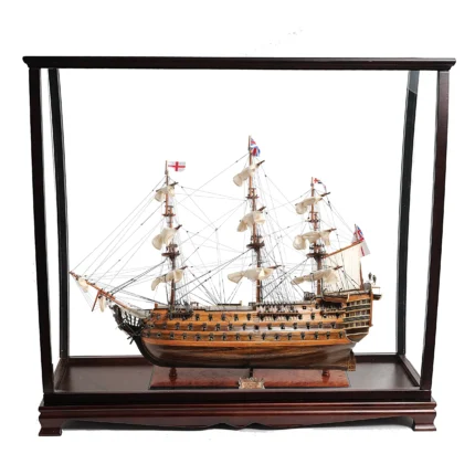 HMS Victory Large With Table Top Display Case