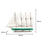 J.S. ELCANO Tall Ship Model Admiral Line