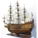 HMS Sovereign of The Seas XL With Display Case No Glass