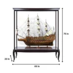 HMS Sovereign of The Seas XL With Display Case No Glass