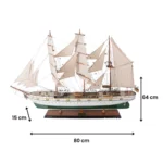 Gorch Fock Medium Admiral Line | Fully Assembled