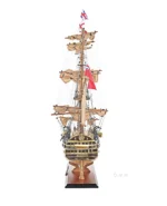 HMS Surprise Large With Table Top Display Case