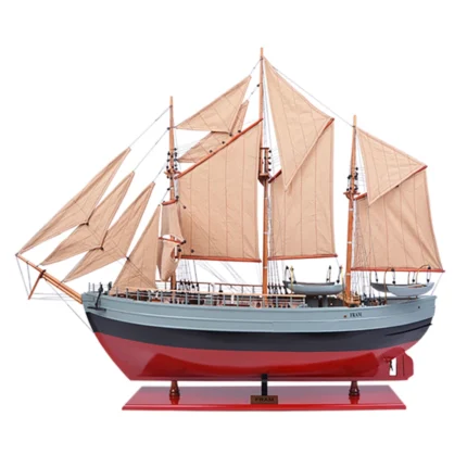 Fram Painted Admiral Line Ship Model Medium | Fully Assembled