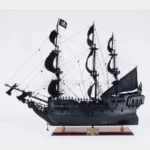 Black Pearl Pirate Ship Large With Floor Display Case