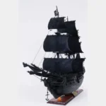 Black Pearl Pirate Ship Large With Floor Display Case