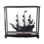 Black Pearl Pirate Ship Midsize With Display Case