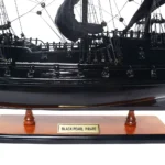 Black Pearl Pirate Ship Small Captain Line