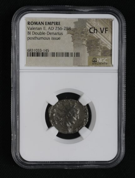 Roman Silver ANT of Valerian II NGC(CH-VF)