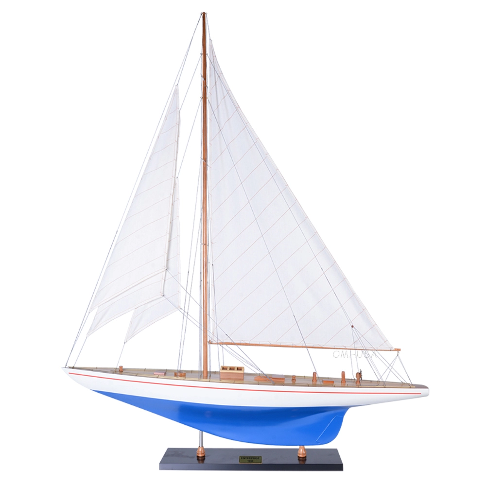 Y087-ENTERPRISE-PAINTED-XLARGE-SAILBOAT-SCHOONER-YACHT-MODEL-L01.webp