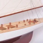 Constellation Painted Large Sailboat Schooner Yacht Model 32 Inches Long