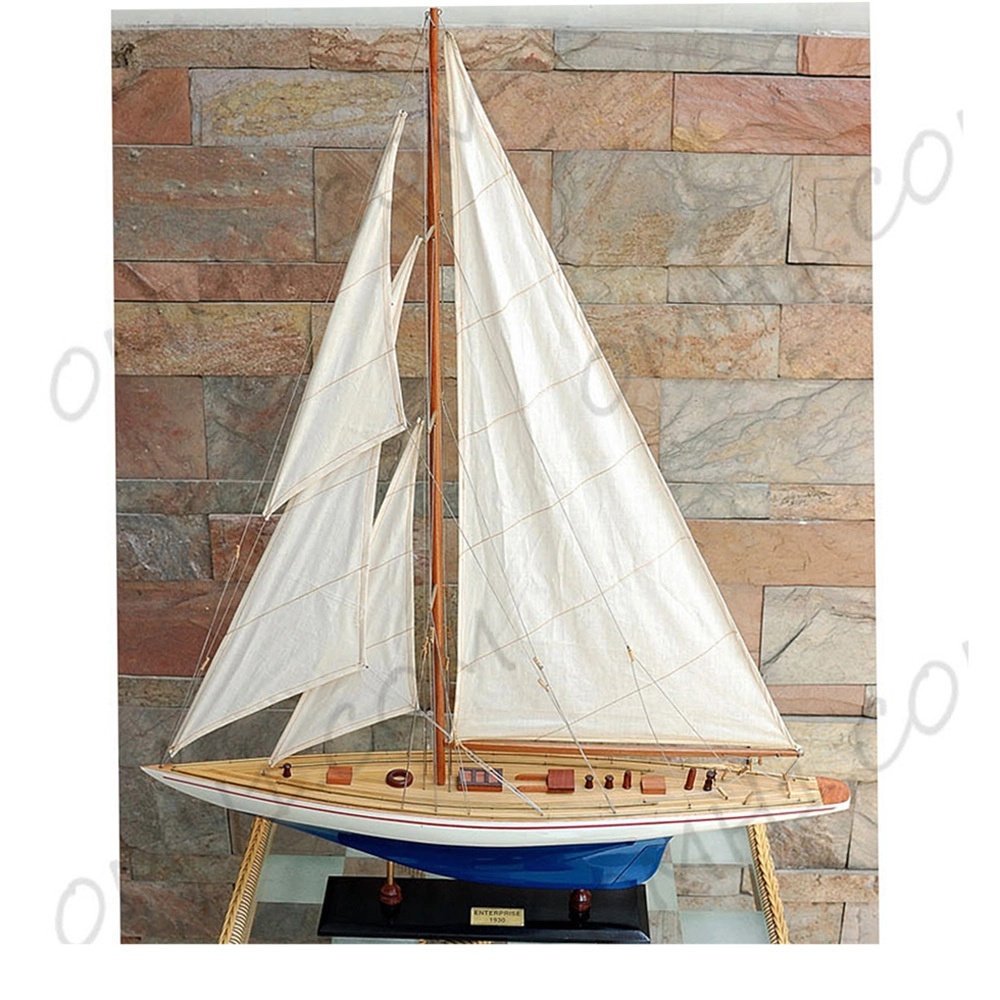 Y101-ENTERPRISE-PAINTED-LARGE-SAILBOAT-SCHOONER-YACHT-MODEL-L01.webp