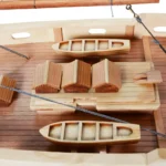Bluenose II painted Medium Fully Assembled