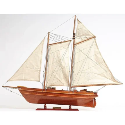 America Cup Racing Yacht Fully Assembled Model