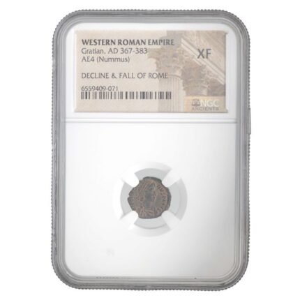 Roman AE of Gratian (AD367-383) NGC(XF)