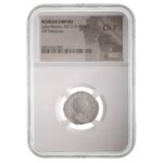Julia Maesa Silver Denarius NGC Certified Slab(CH-F)
