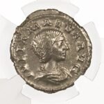 Julia Maesa Silver Denarius NGC Certified Slab(VF)