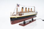 RMS Titanic with Lights Cruise Ship Model