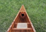 Wooden Canoe Dark Stained Finish 18 ft