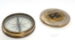 Beetles Compass w leather case — view 1